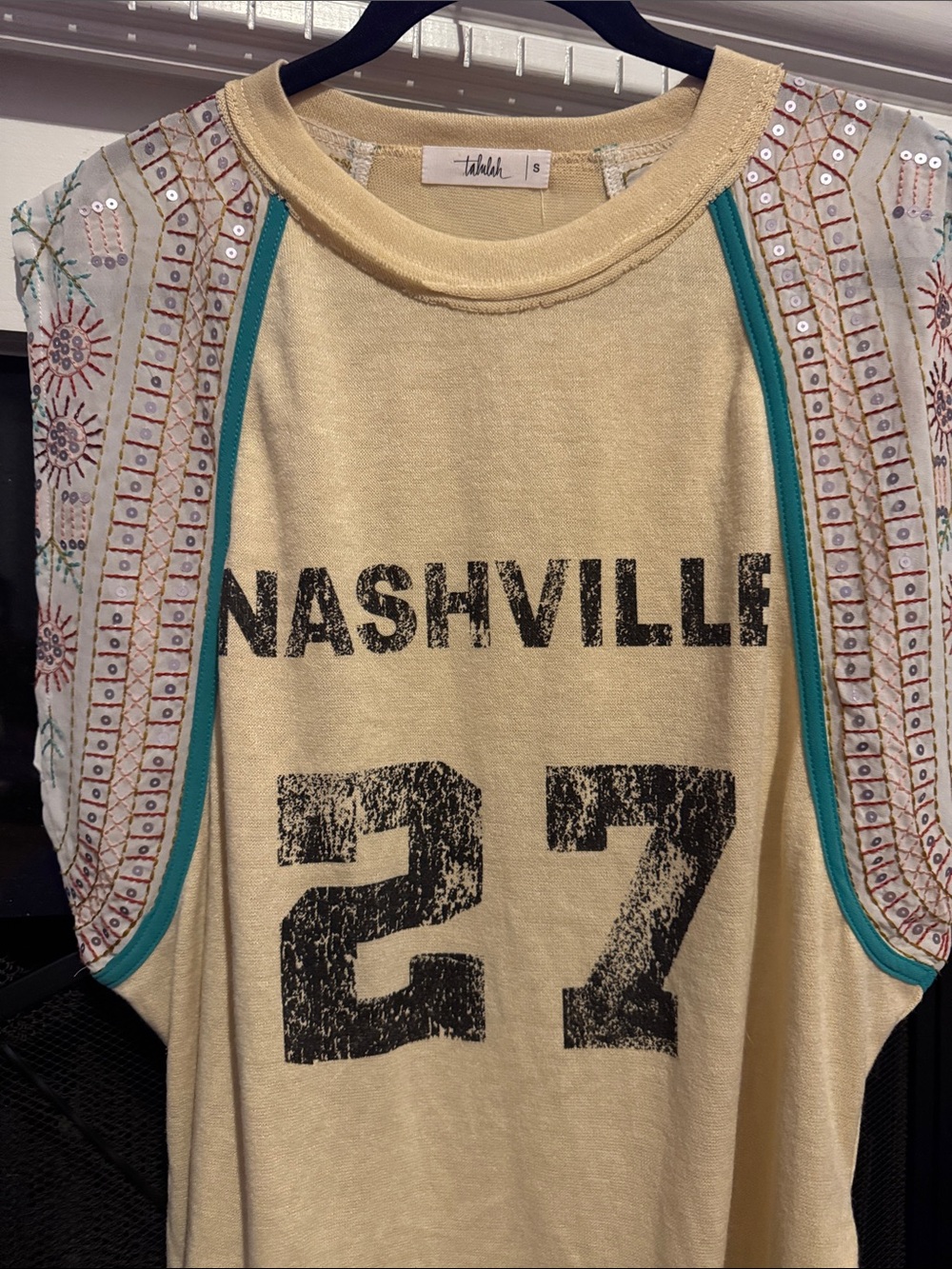 TALULAH Cream Knit Crewneck Sweater